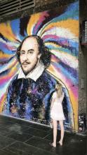 Shakespeare Mural, London, England.
